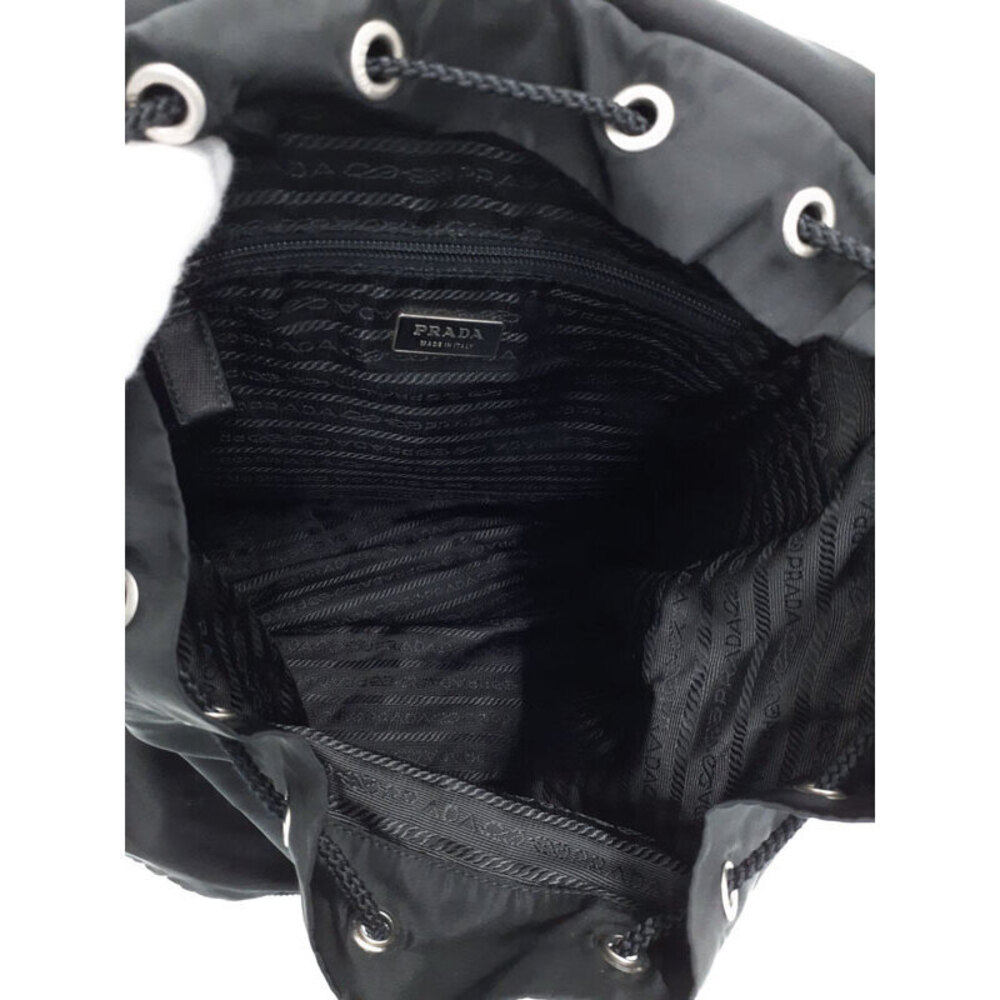 PRADA Two Pocket Tessuto Backpack Rucksack Daybag Black - Picture 3 of 9